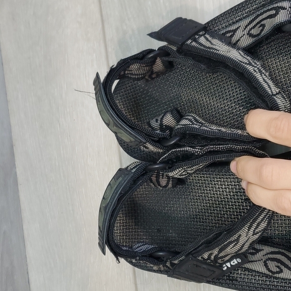 Teva Mens Outdoor Comfort Hook&loop Hiking Sandals Flats shoes sz 9 - Picture 5 of 10